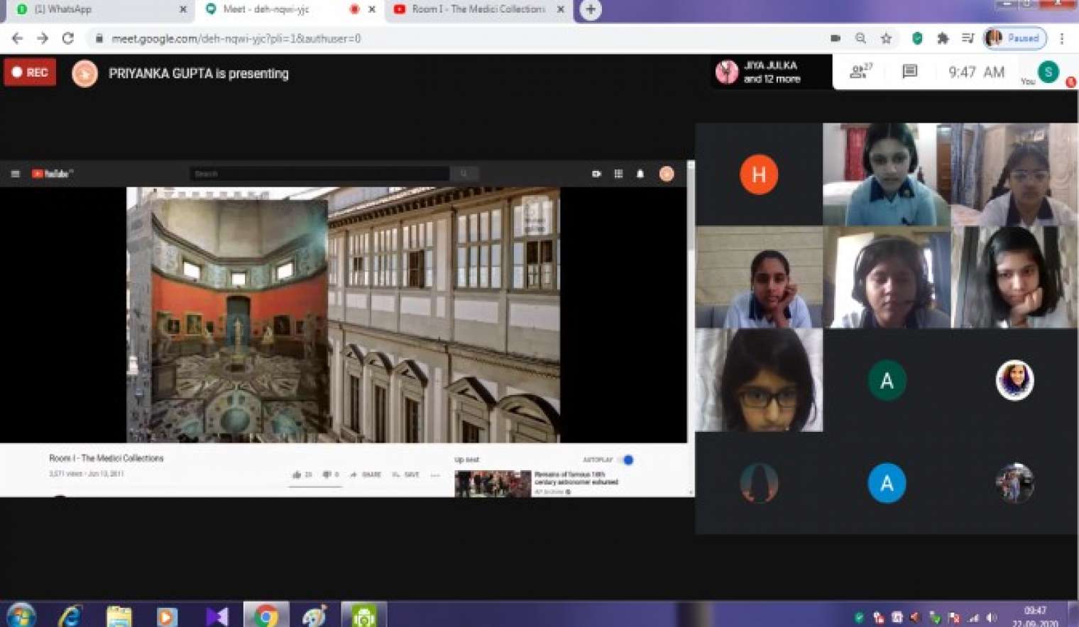 Virtual Field Trip to Museo Galileo of Florence, Italy - Class VIII_1