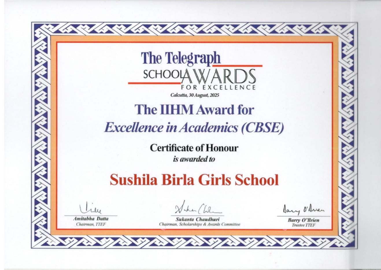 The Telegraph School Awards for Excellence 2025_3