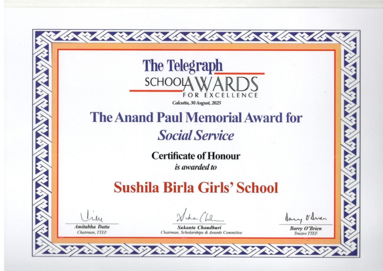 The Telegraph School Awards for Excellence 2025_6