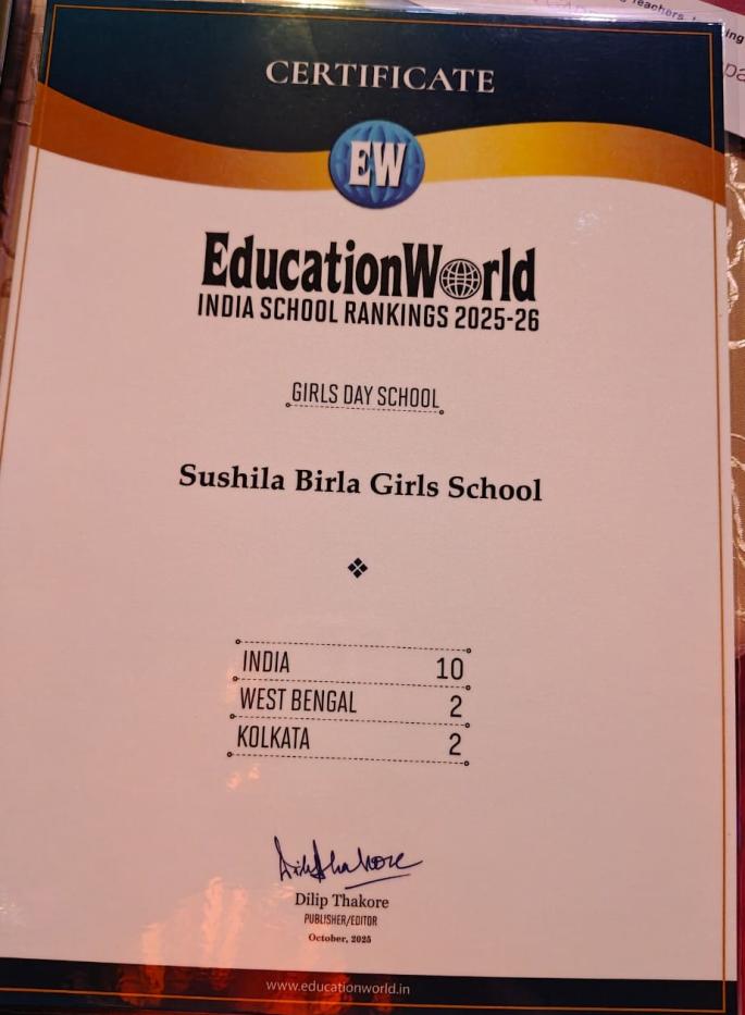 Education World India School Rankings 2025-2026 Awards_3