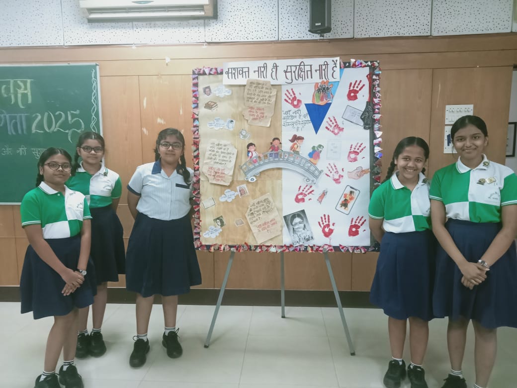 Hindi Diwas Inter-House Bulletin Board Competition_6