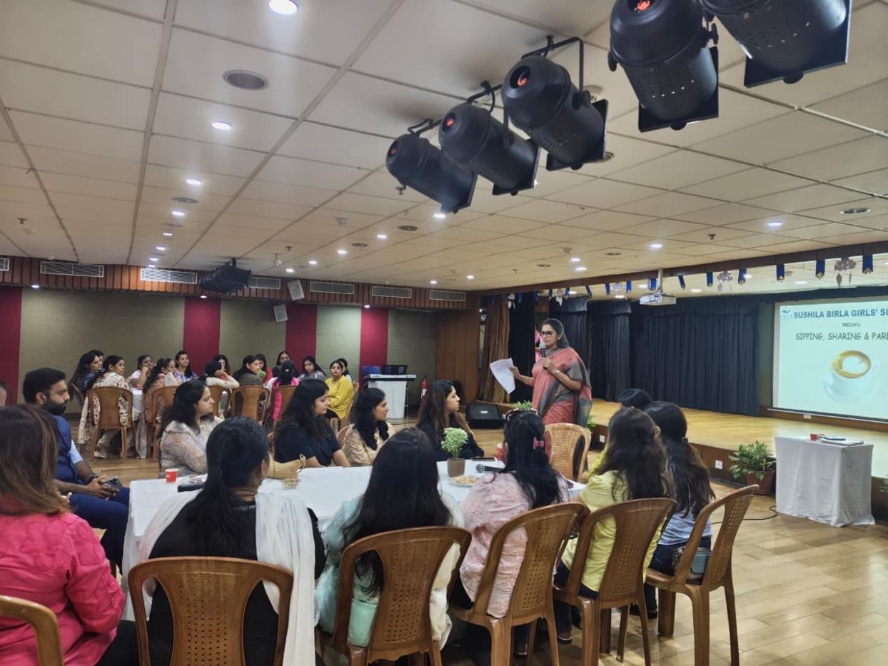 Sipping, Sharing and Parenting sessions  for Class VII_1