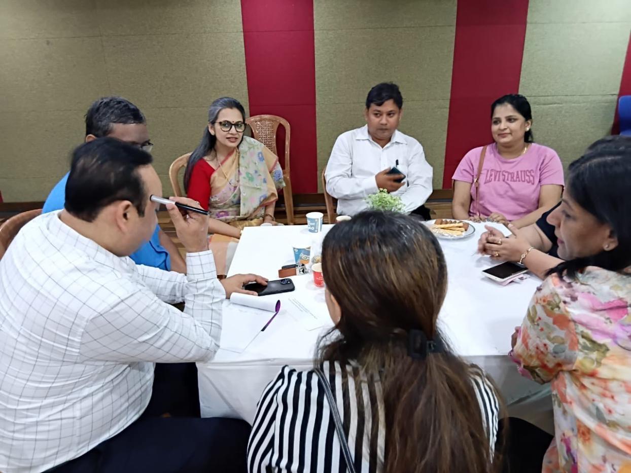 Sipping, Sharing and Parenting sessions  for Class VII_3