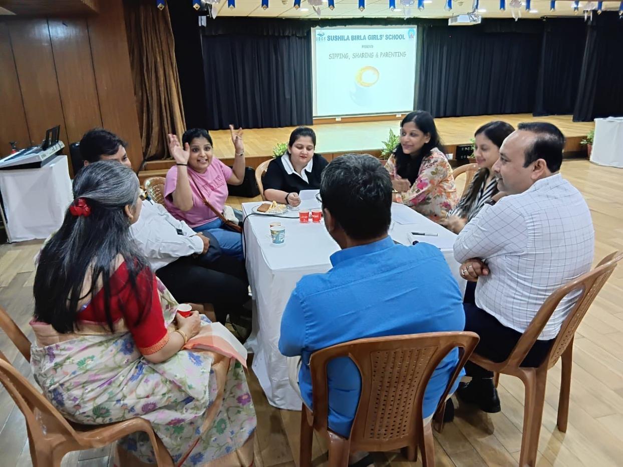 Sipping, Sharing and Parenting sessions  for Class VII_2