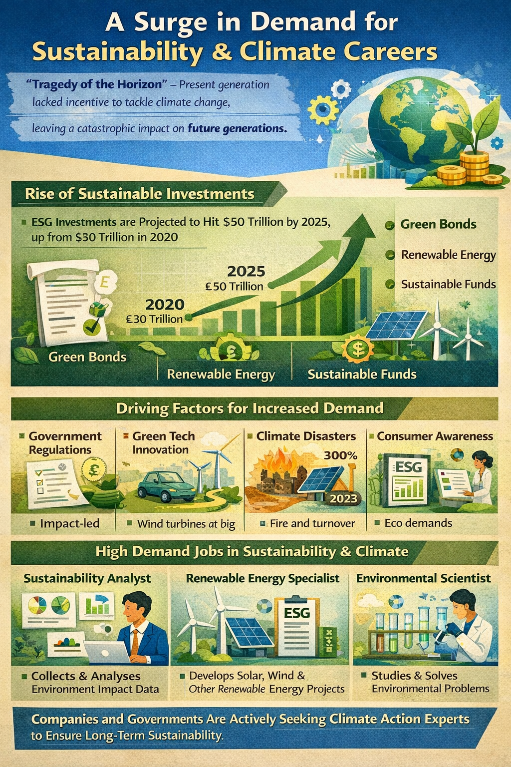Careers in Climate Action: Sustainability Analysts and Green Entrepreneurs