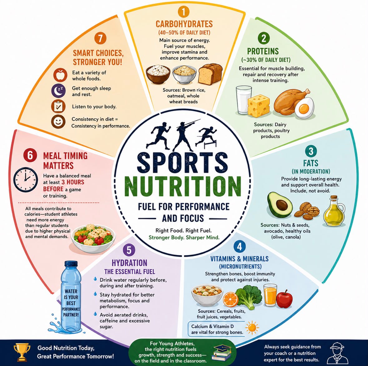 SPORTS NUTRITION FOR STUDENT ATHLETES: FUEL FOR PERFORMANCE AND FOCUS
