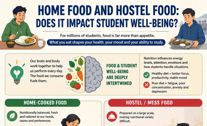 HOME FOOD V/S HOSTEL FOOD