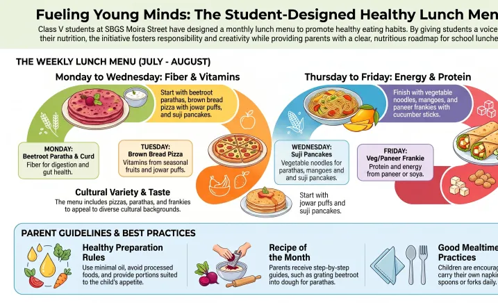 A WEEK ON THE MENU – HERE IS HOW SBGS STUDENTS MAKE SCHOOL LUNCH EASIER!