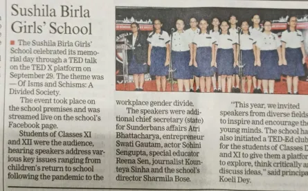Sushila Birla Memorial Day 2022