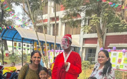 Visit to Asha School Winter Carnival 