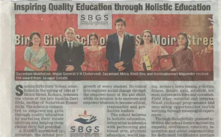 The Times of India Award